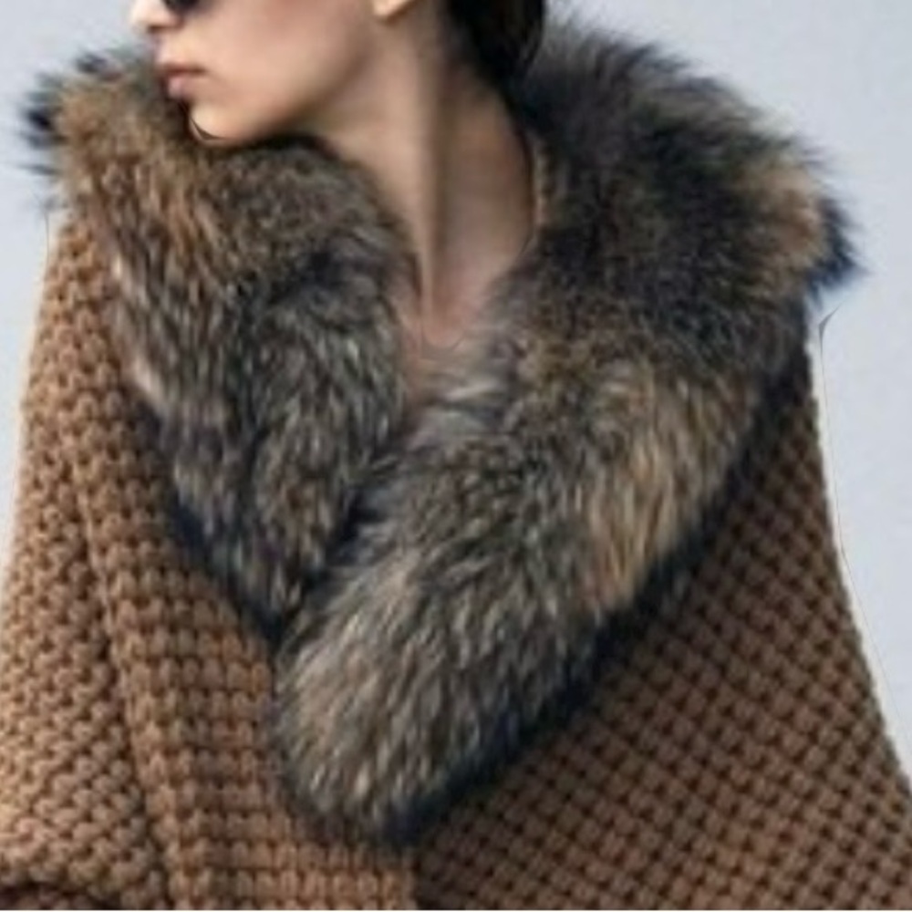 Max Mara Moira Rabbit Fur Scarf